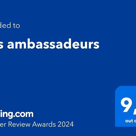 布兰肯贝赫Des Ambassadeurs公寓 外观 照片